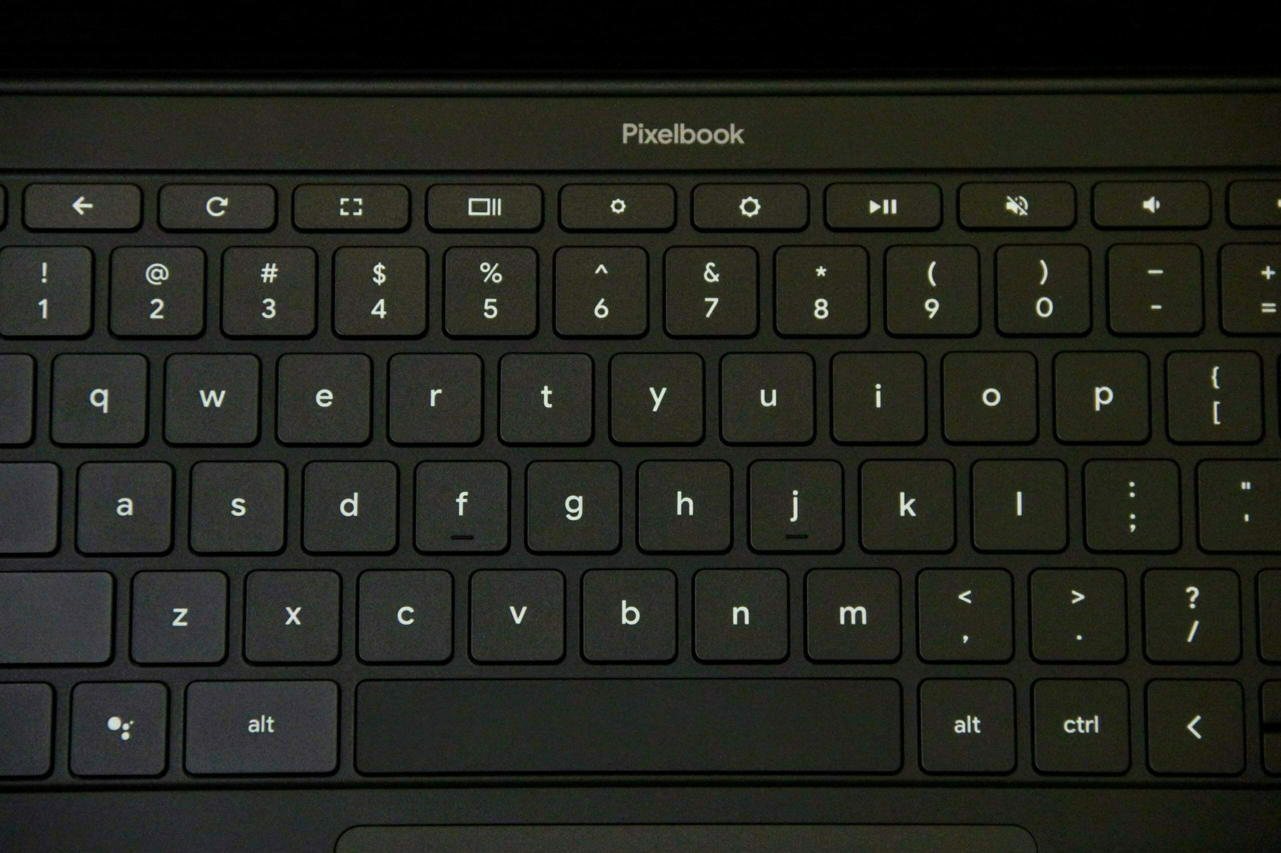 Pixelbook Go:キーボード(中央部)