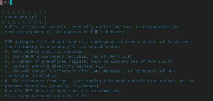 [Bitnami] php.ini ファイル