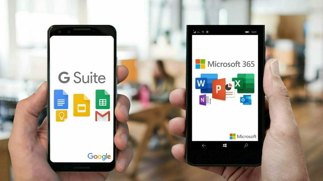 G Suite vs Microsoft 365
