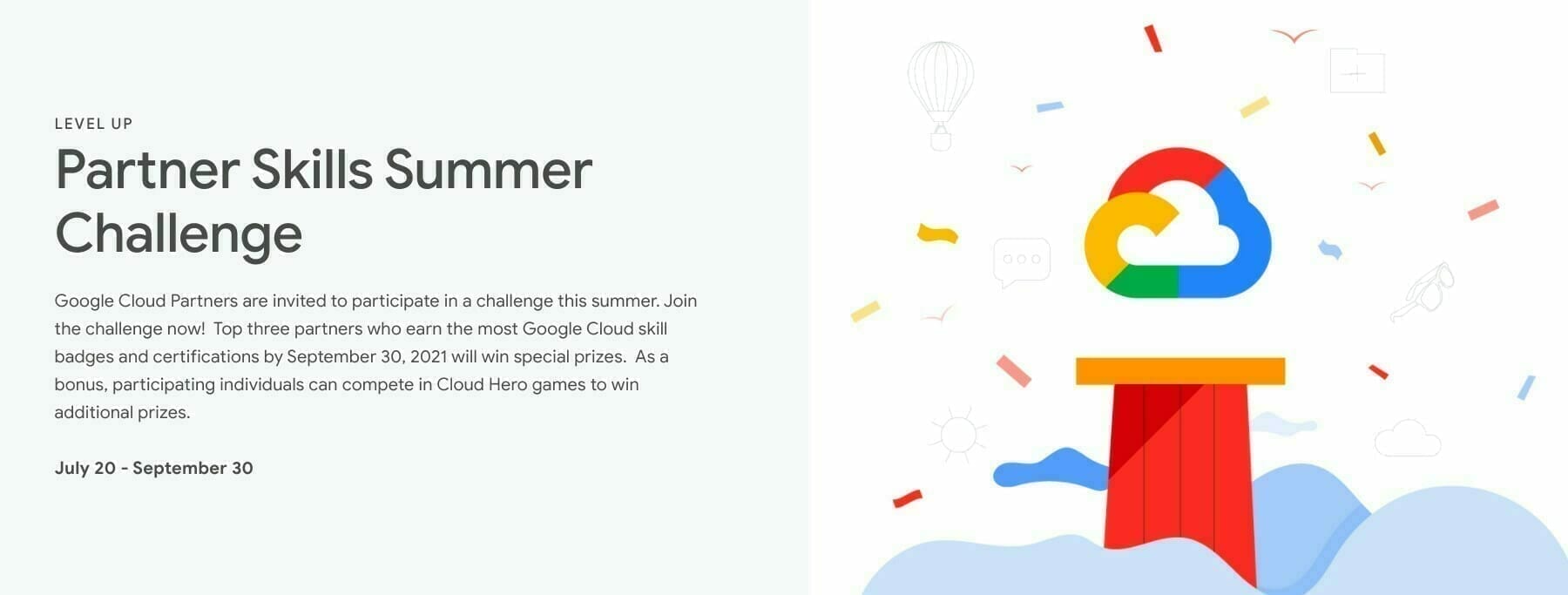 [GCP] Partner Skills Summer Challenge