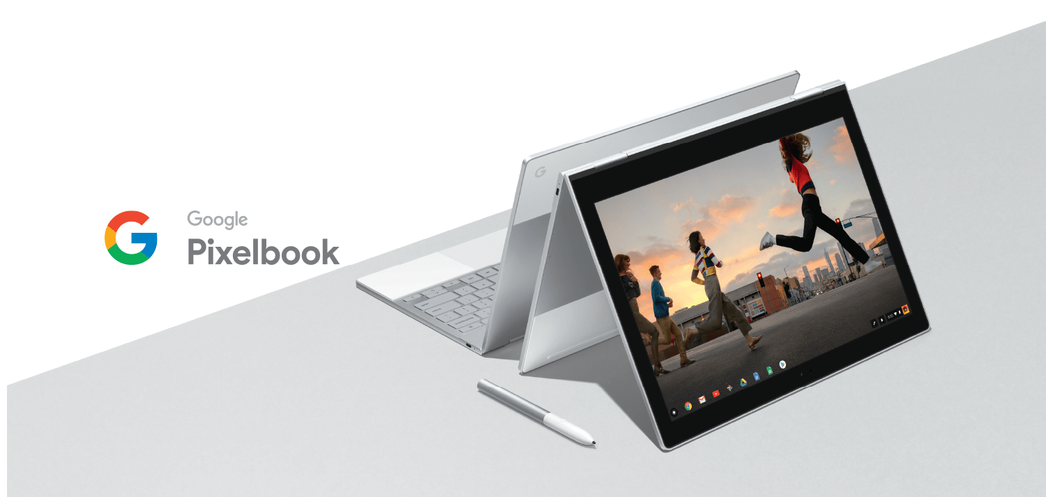 Google 謹製のPixelbook（イメージ）