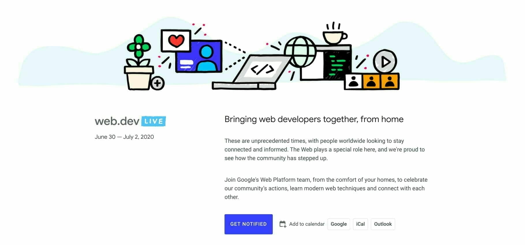 web.dev LIVE