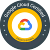 Google Cloud Professional Certifications バッジ