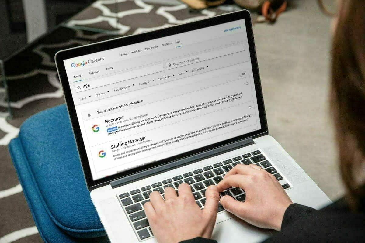 Google Careersの求人検索