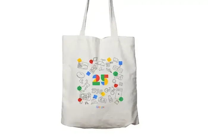 [Google Store]  Google 創立 25 周年記念限定トートバッグ