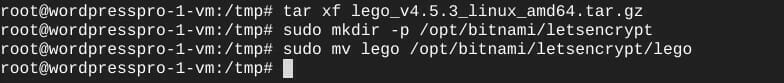 [Bitnami] lego をインストール