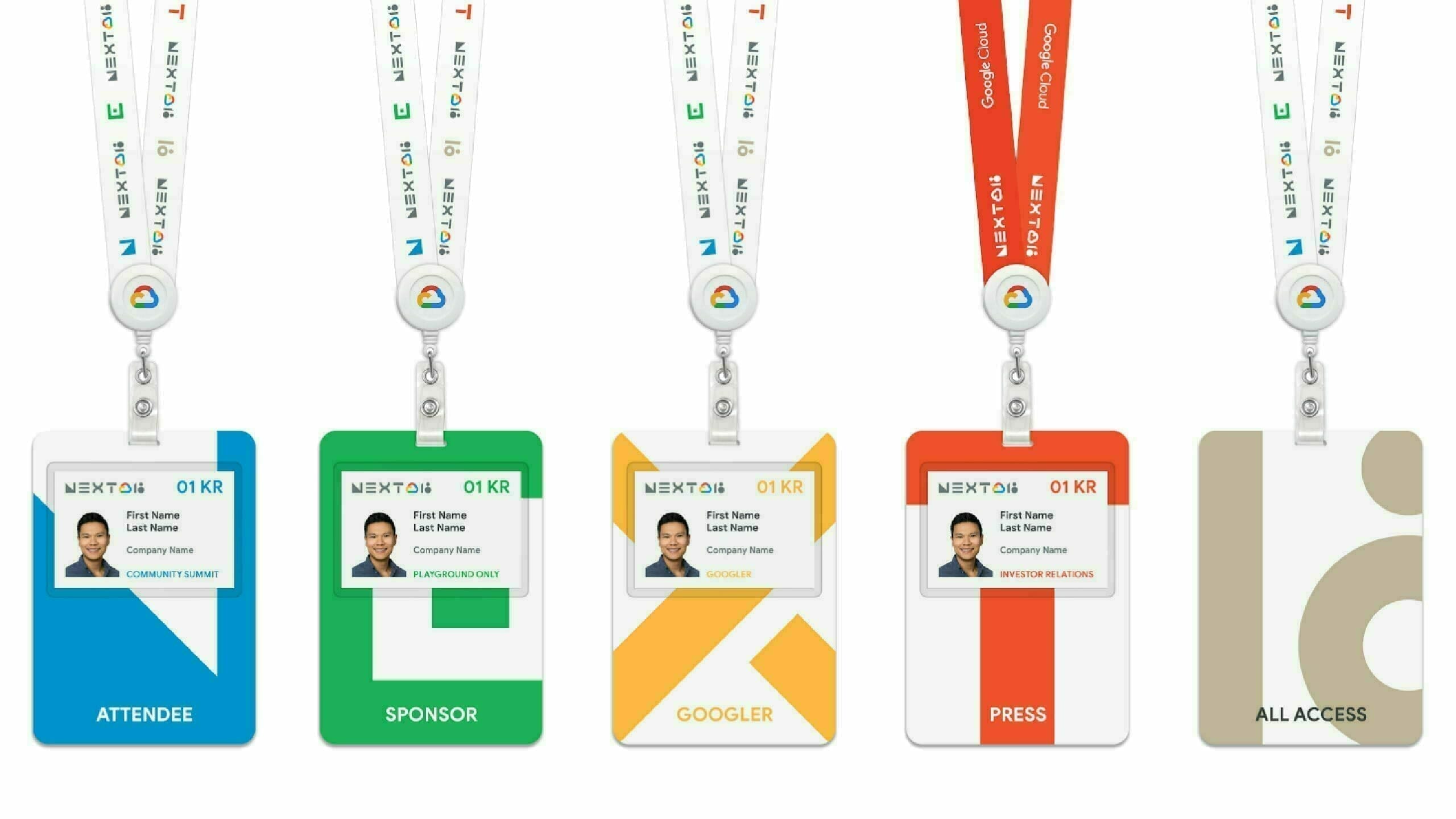 Google Cloud Next 18 のバッジ
