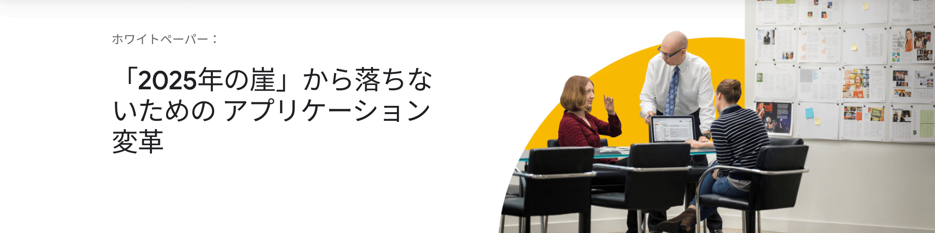 「2025年の崖」から落ちないための アプリケーション変革