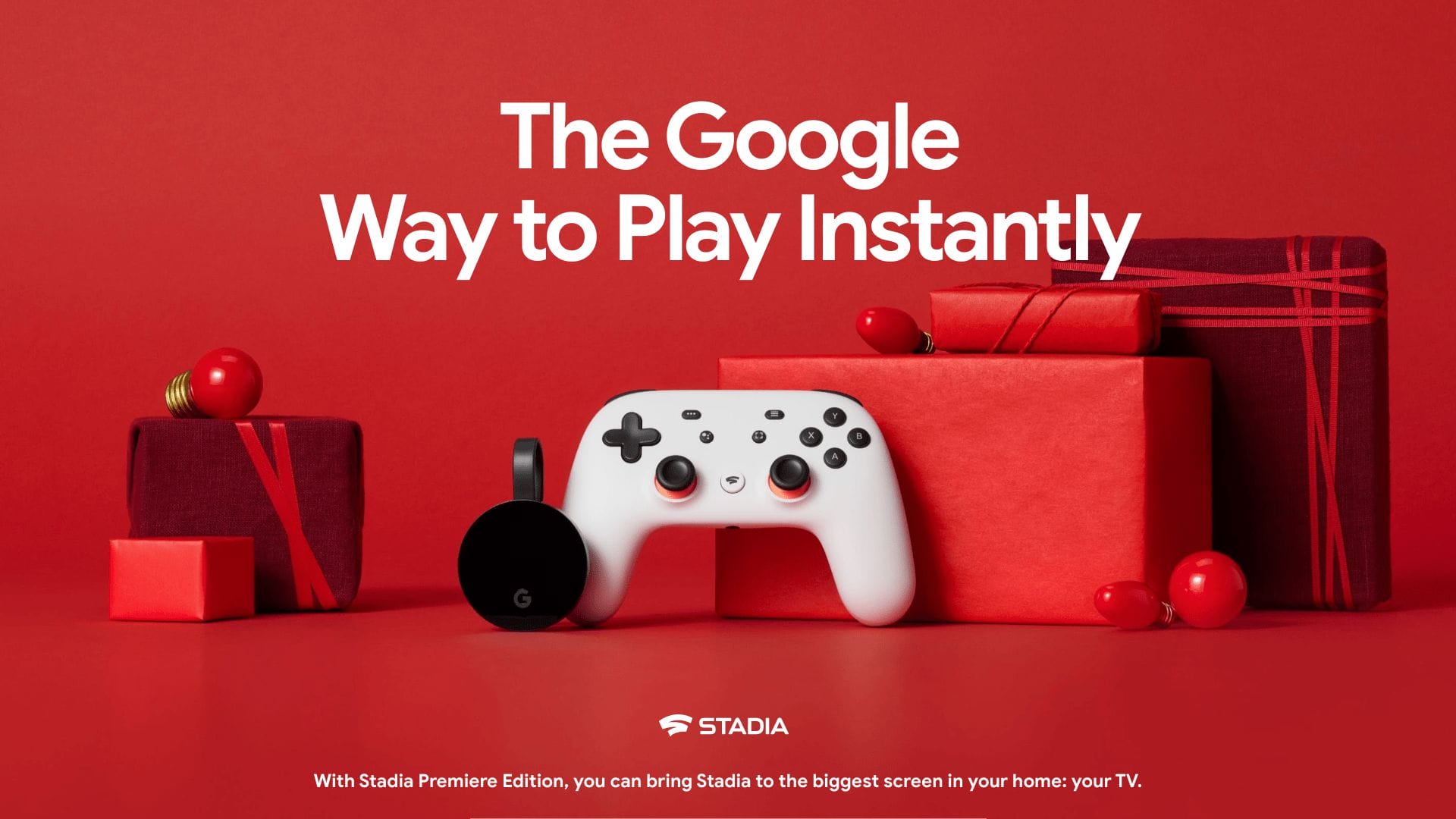 Google ホリデー デザイン：クラウド ゲーム「Google Stadia」