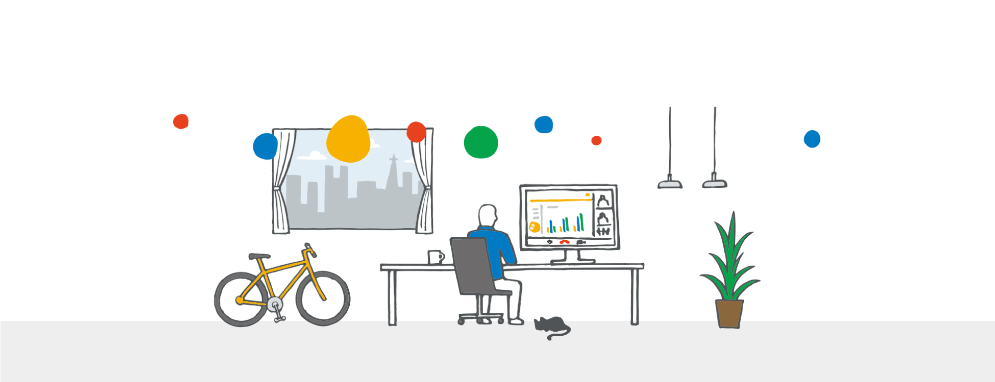 Google Meet でまずはテレビ会議