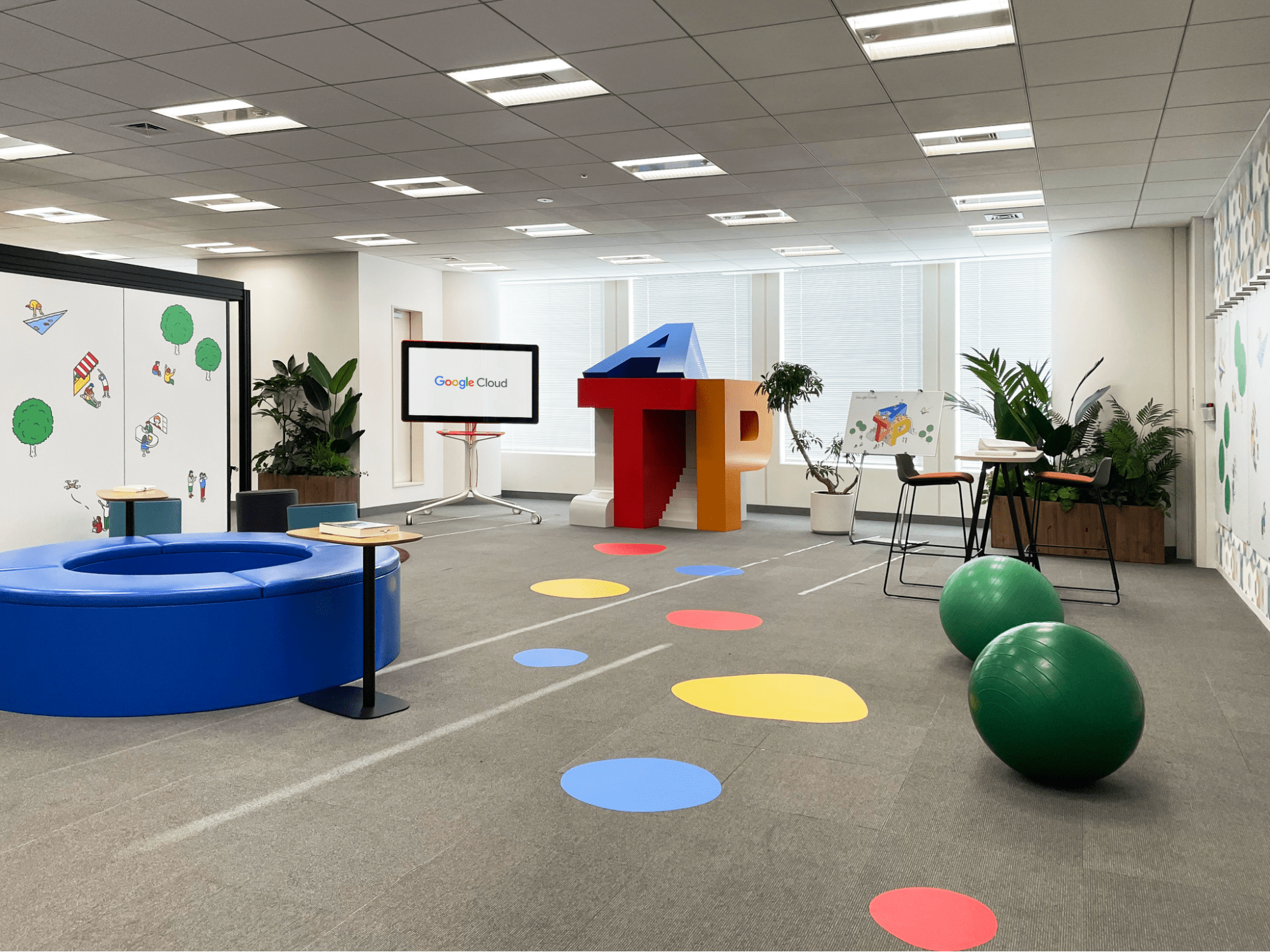 Google 合同会社 六本木オフィス:Tech Acceleration Program 専用スペース