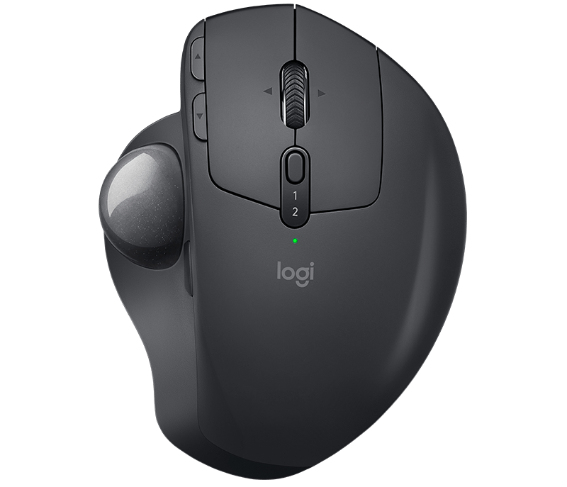 Logicool製のワイヤレス トラックボール「MX ERGO」