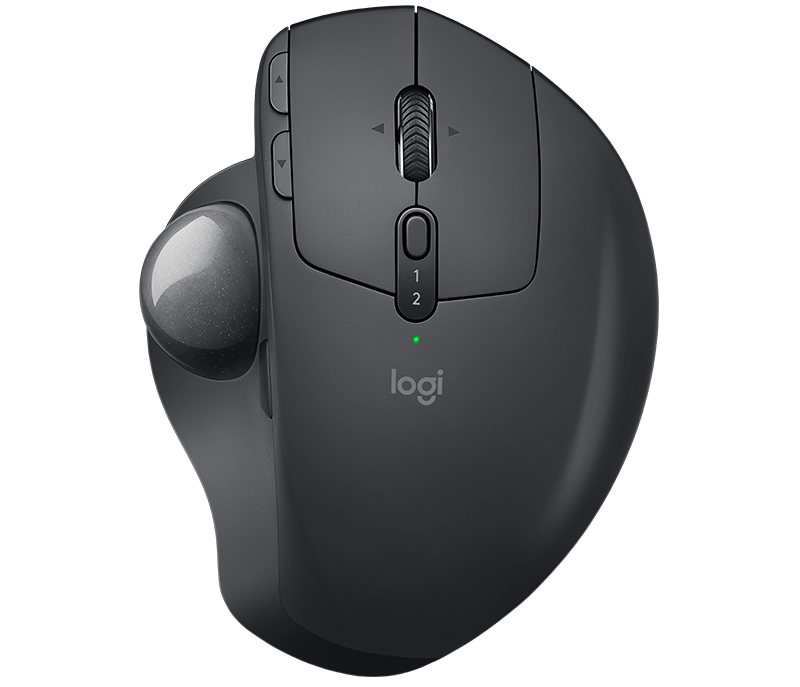 Logicool製のワイヤレス トラックボール「MX ERGO」