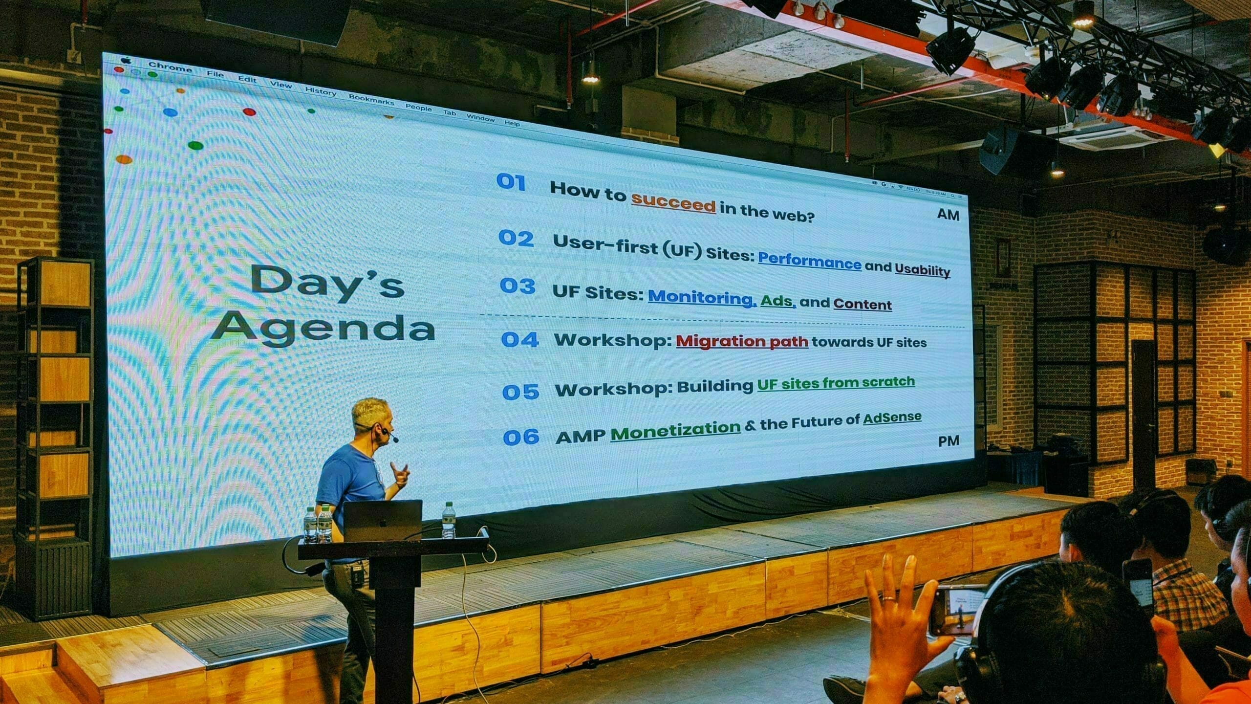 Google for WordPress Publisher tại HCM:アジャンダ