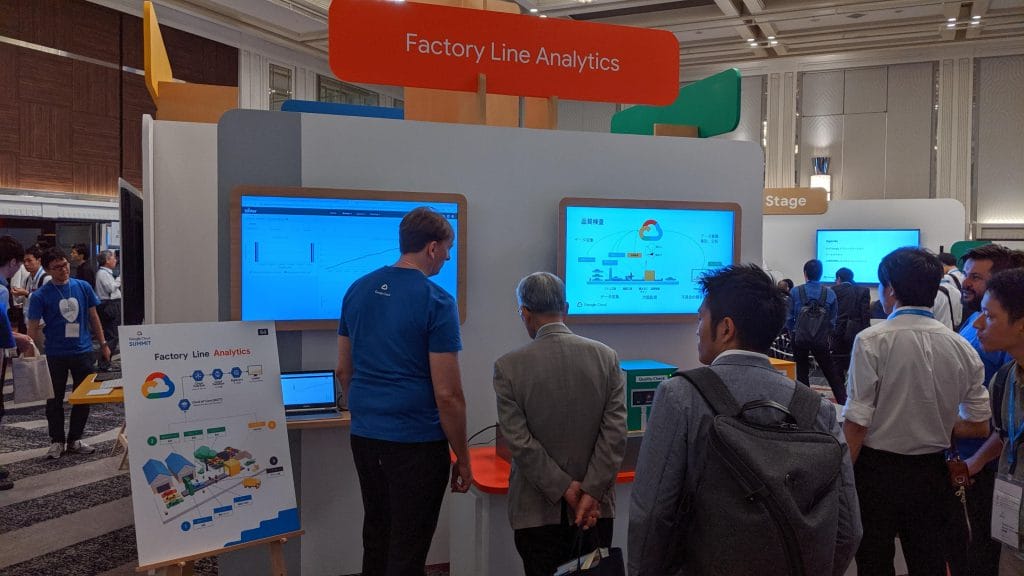 Factory Line Analytics ブース