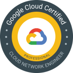 Professional Cloud Network Engineer 認定資格 バッジ