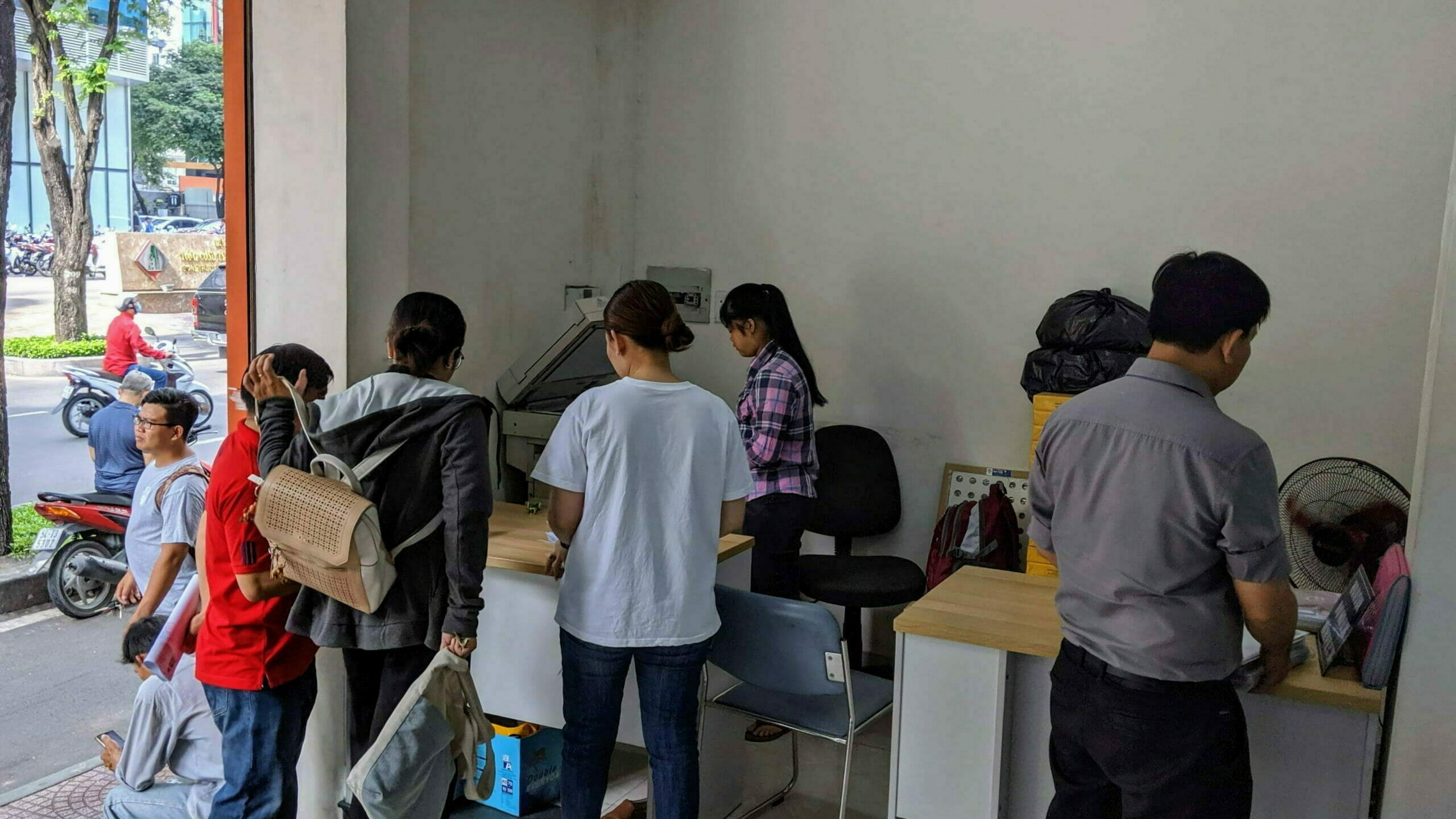 Trung Tâm Dịch Vụ Đối Ngoại (FSC) :コピー機