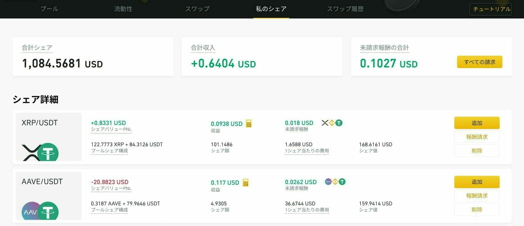 バイナンス：流動性プロバイダ